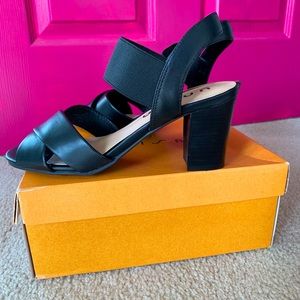 Black Sandals - Brand New